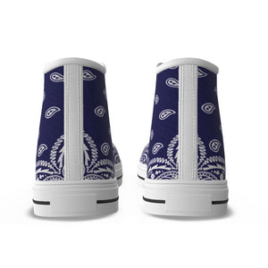 BANDANA FULLY NAVY Canvas Shoes