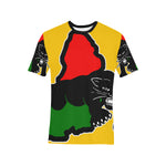 BLACC PANTHER YLW Men's All Over Print T-Shirt