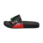 BLACC PANTHER RBG RED Men's Slide Sandals