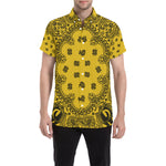 BANDANA LK Men's All Over Print Short Sleeve Shirt