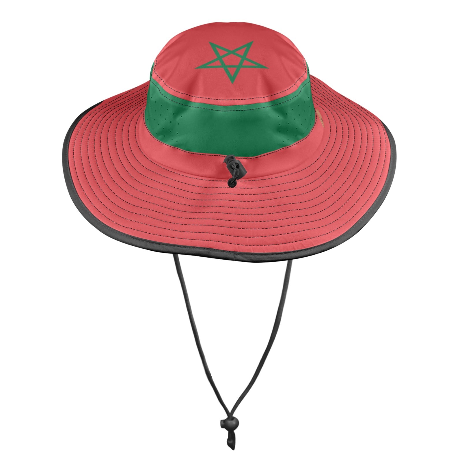 MAROC FLAG Wide Brim Bucket Hat
