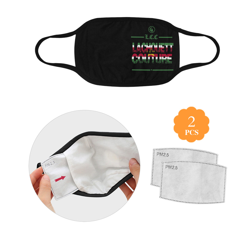 LCC SURINAME GRUNDGE Mouth Mask (2 Filters Included) (Non-medical Products)