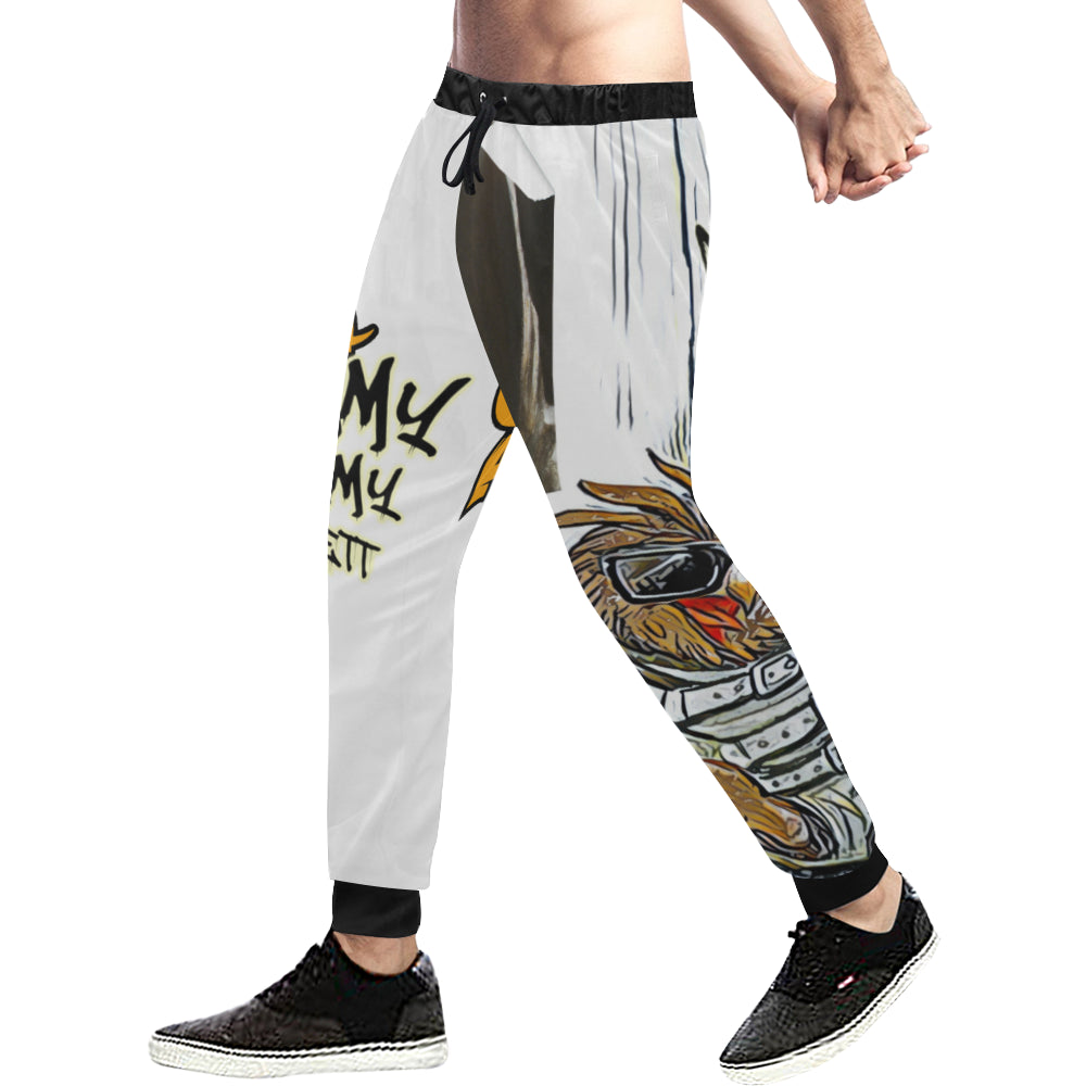 SHIMMY SHIMMY SHOUETT Men's All Over Print Sweatpants (Model L11)