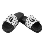 WHITE BANDANA Women's Slide Sandals (Model 057)