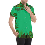 TROPICAL Men's All Over Print Short Sleeve Shirt