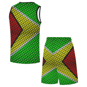 GUYANA FLAG Basketball Uniform