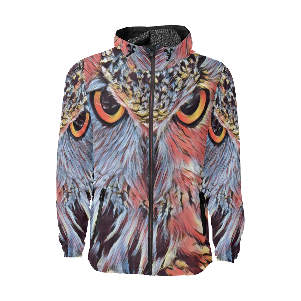 THE OWL Unisex All Over Print Windbreaker