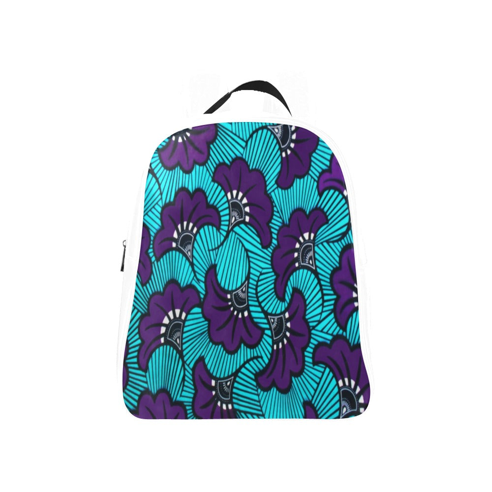 AFRIKA FLOWER School Backpack(Medium)