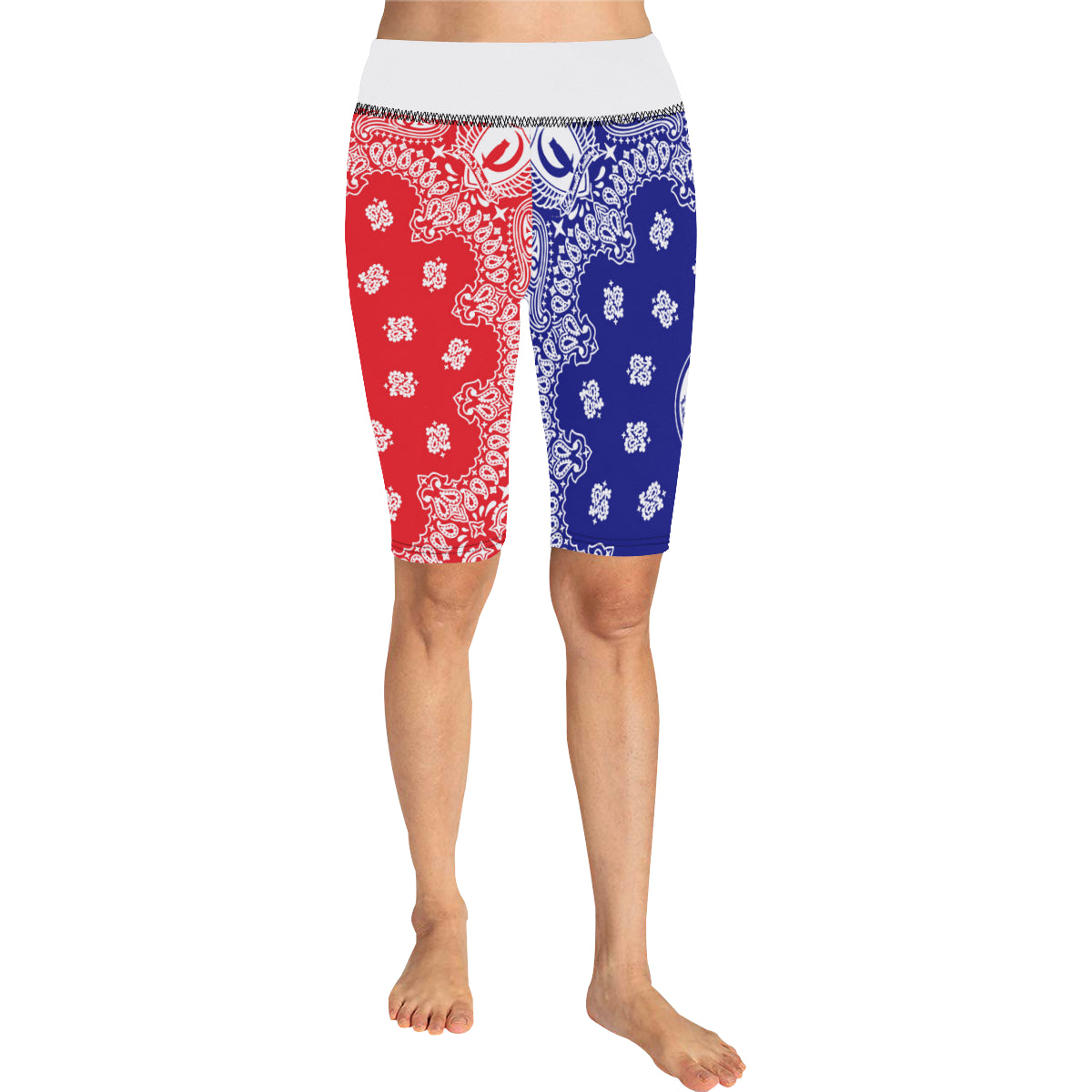 BANDANA UNITED All Over Print Knee Length Leggings