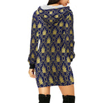 HIGHLEAF BG All Over Print Hoodie Mini Dress