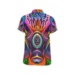 COLORING OWL Men's All Over Print Short Sleeve Shirt