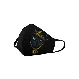 KING LACHOUETT Mouth Mask in One Piece (2 Filters Included)