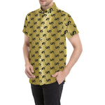 EXCELLENCE GLDBLCC Men's All Over Print Short Sleeve Shirt