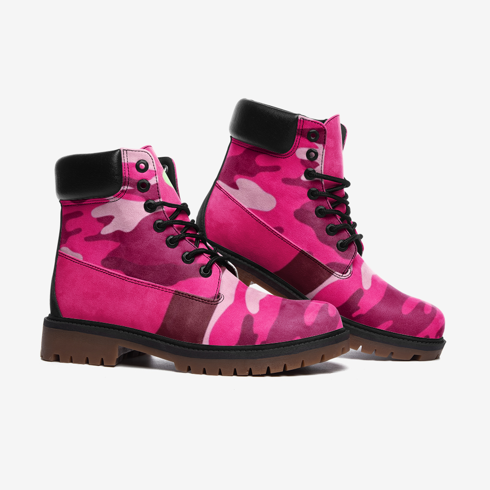 CAMOUFLAGE PINKISH boots TB