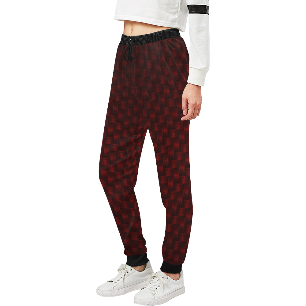 DELUXE RED TRESSER Women's All Over Print Sweatpants