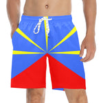DIASPORA FR Men's Mid-Length Beach Shorts