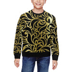 GORGIOUS LEAF GBLCC All Over Print Crewneck Sweatshirt for Kids (Model H29)