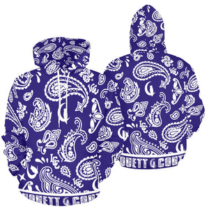 BANDANA PAISLEY All Over Print Hoodie for Men