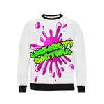 SPLASH OUT Men's Rib Cuff Crew Neck Sweatshirt