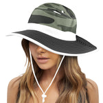 CAMOUFLAGE Wide Brim Bucket Hat