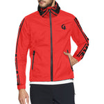 SIDEKICC RED Unisex All Over Print Windbreaker