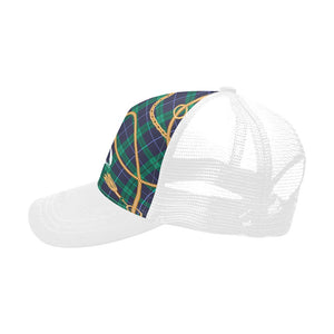 PLAID IN GOLD Trucker Cap
