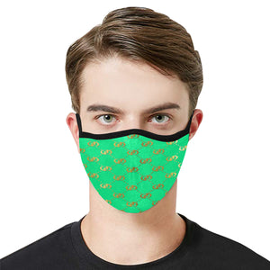 EXCELLENCE TRQGLD Mouth Mask in One Piece (2 Filters Included)
