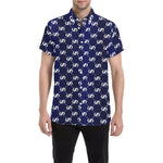 EXCELLENCE BLWHT Men's All Over Print Short Sleeve Shirt