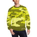 CAMOUFLAGE YLW All Over Print Crewneck Sweatshirt for Men