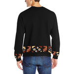 BOGOLAN STRASS Men's Rib Cuff Crew Neck Sweatshirt