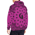 BANDANA GRAPE All Over Print Hoodie for Men