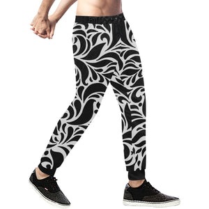 GORGIOUS WHT Men's All Over Print Sweatpants