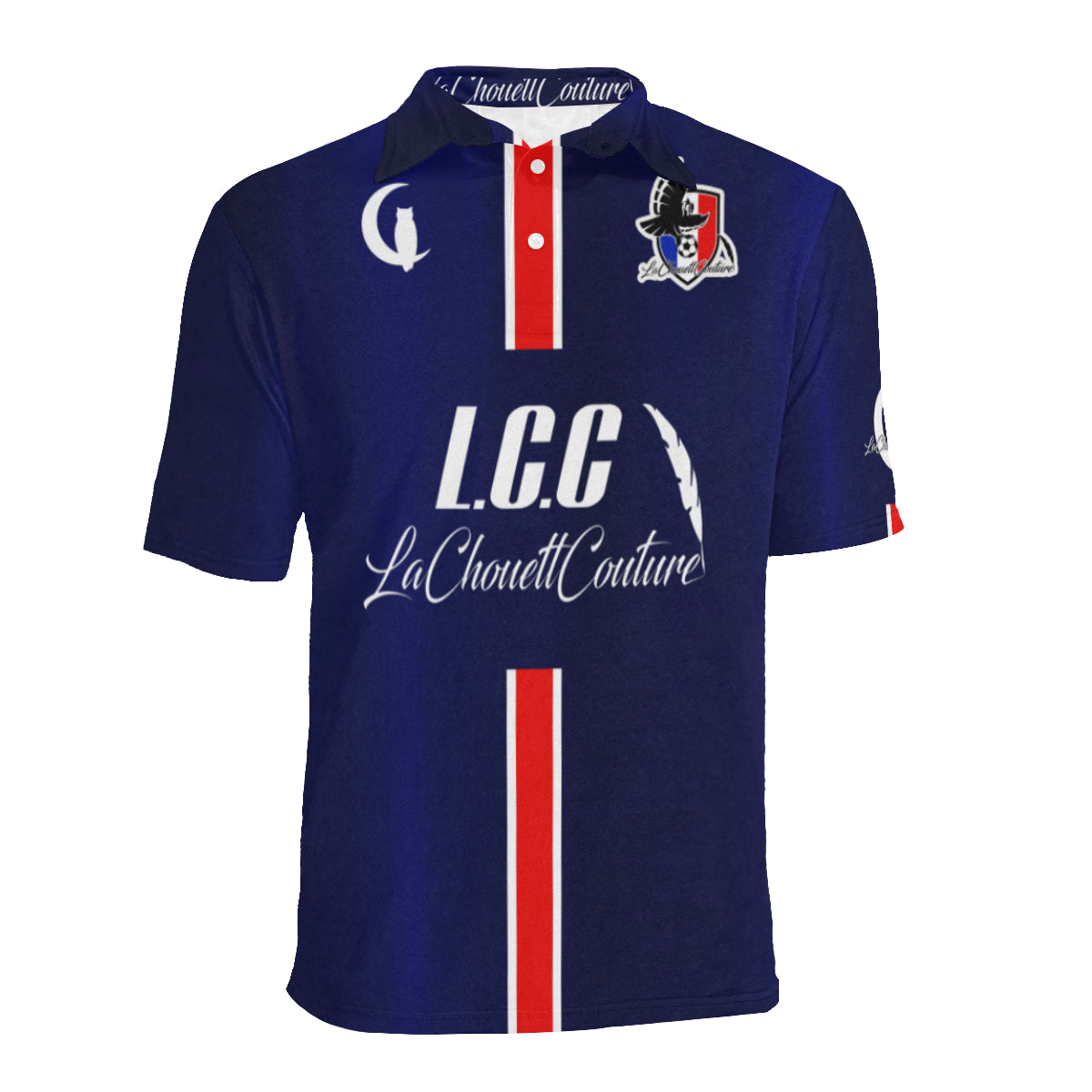 FC PANAME Men's All Over Print Polo Shirt