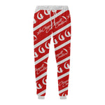 NICE ONE Men's All Over Print Sweatpants