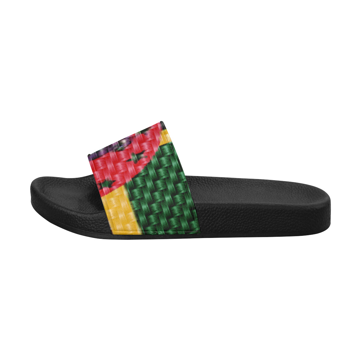 DOMINICA FLAG Women's Slide Sandals