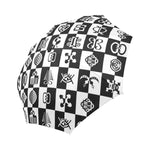 ADINKRA PUZZLE Auto-Foldable Umbrella