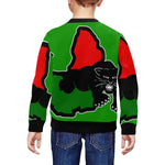 BLACK PANTHER RBGV All Over Print Crewneck Sweatshirt for Kids