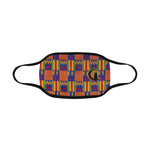KENTE Mouth Mask in One Piece (2 Filters Included)