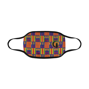 KENTE Mouth Mask in One Piece (2 Filters Included)