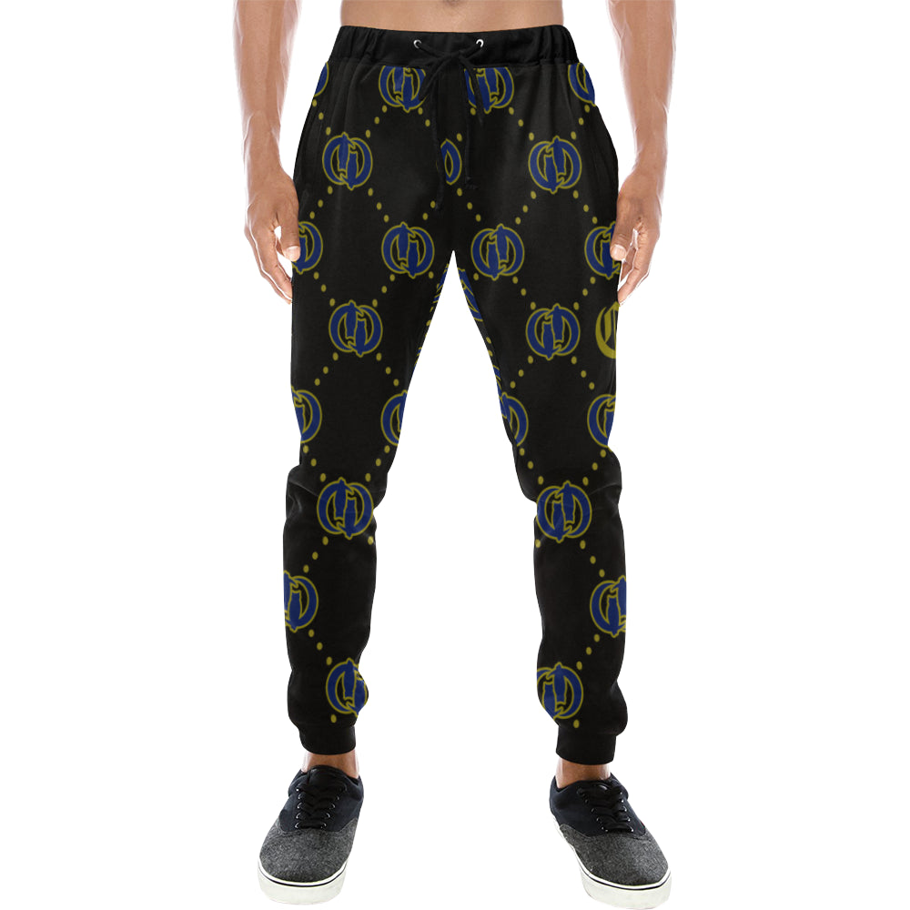 EXCELLENCE L.A Men's All Over Print Sweatpants