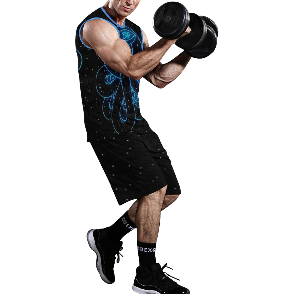 SNAKE OF CREATION WADJET All Over Print Basketball Uniform