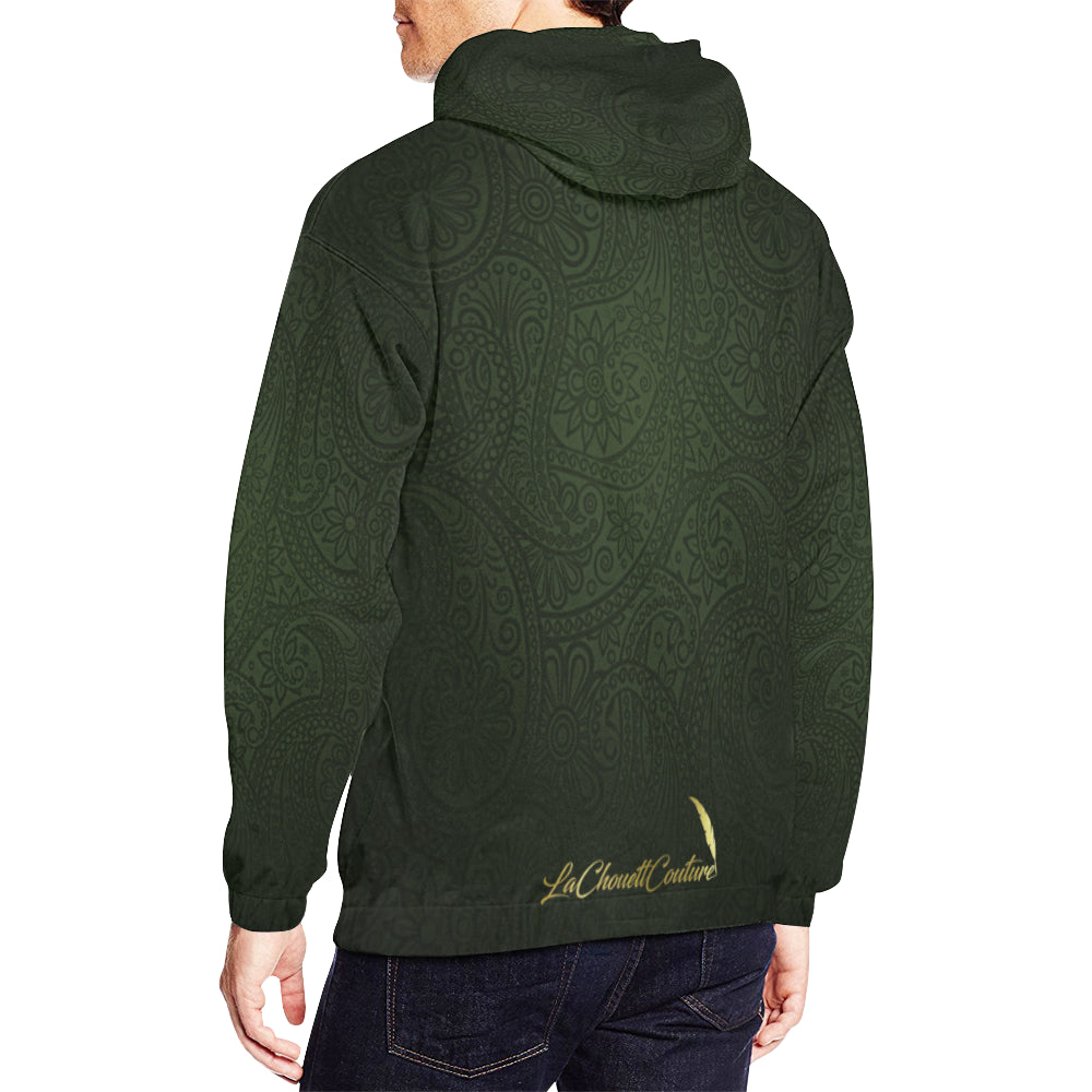 LUXURY KAKI GANG All Over Print Hoodie for Men (USA Size) (Model H13)