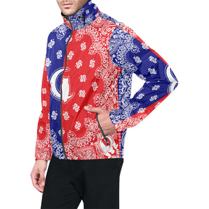 BANDANA UNITED All Over Print Windbreaker for Unisex