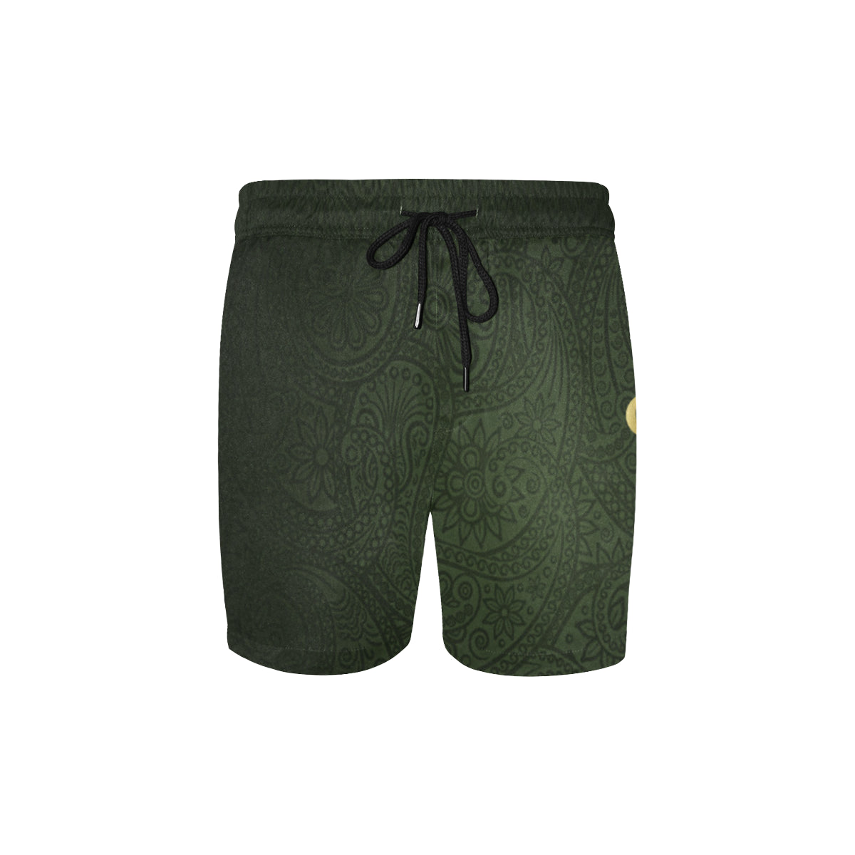 LUXURY KAKI GANG Men's Mid-Length Swim Shorts (Model L39)
