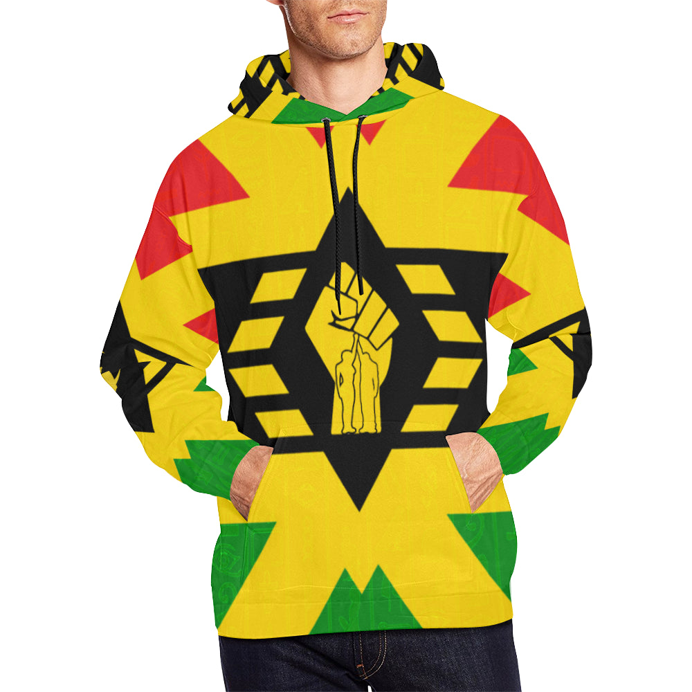 FIST UP RBG All Over Print Hoodie for Men