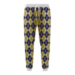 ARLEQUIN BLUE Men's All Over Print Sweatpants