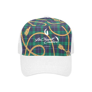 PLAID IN GOLD Trucker Cap