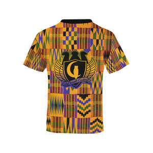 KENTE ATEF Kids' All Over Print T-shirt