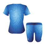 BANDANA LUXURY Cs'UP Women's Short Yoga Set