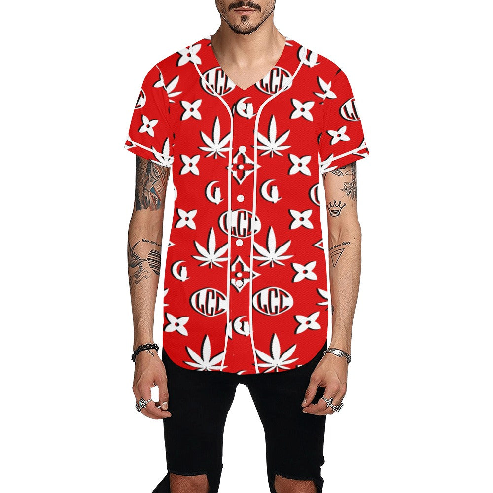 LCC WEEDY All Over Print Baseball Jersey for Men